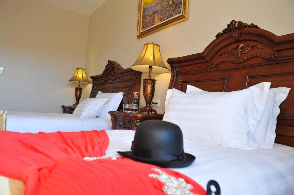 Park Hotel Stara Zagora Phòng bức ảnh A bedroom at the hotel
